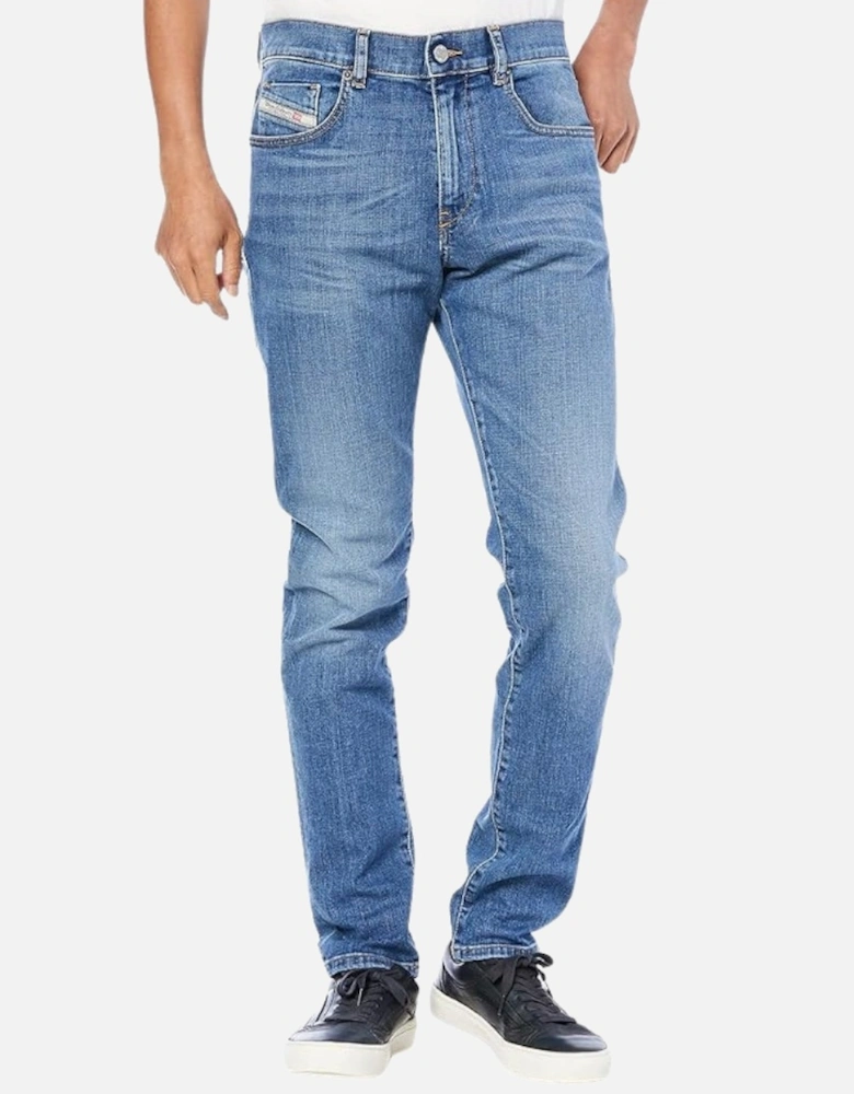 D-Strukt Blue Washed Jeans