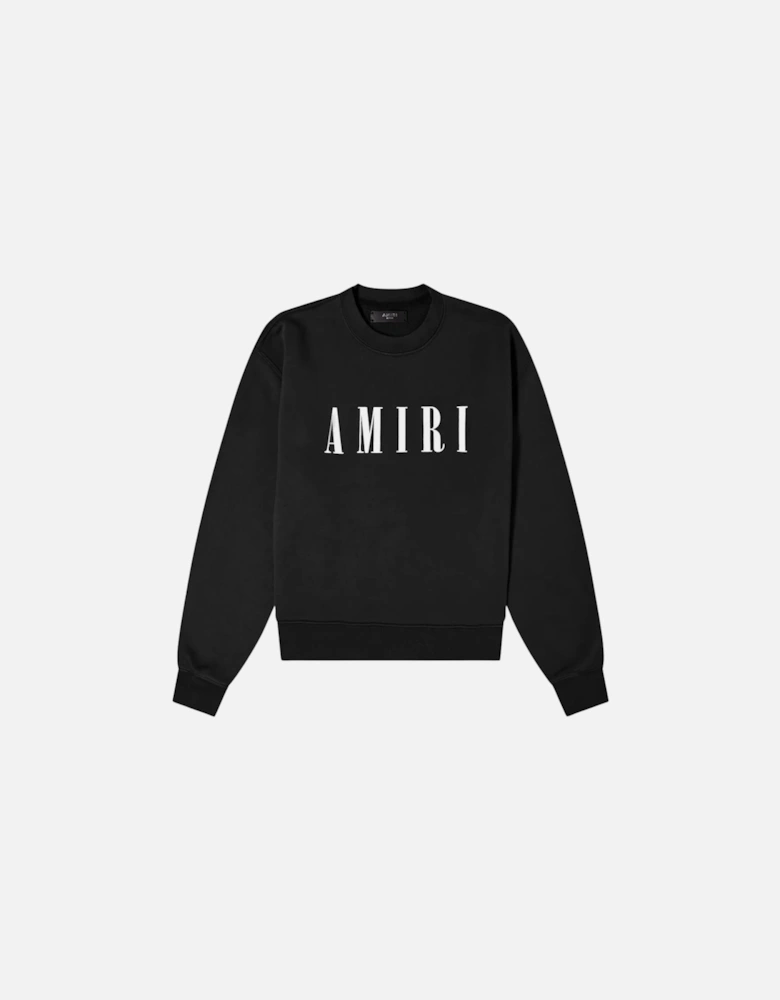 Bold Core Logo Black Sweatshirt