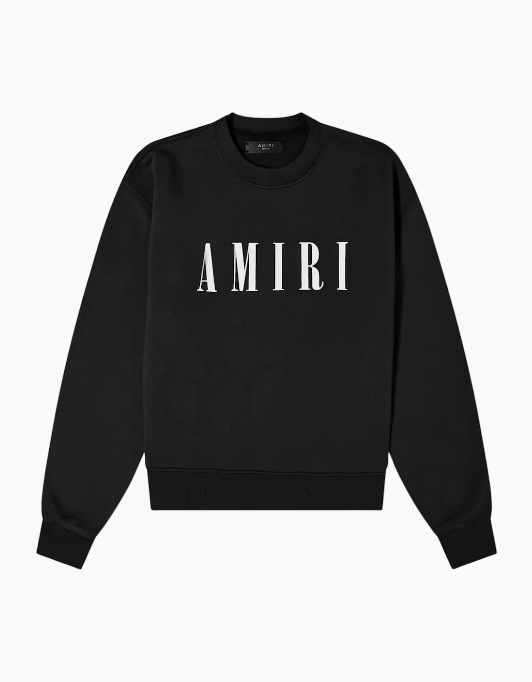 Amiri Women's Black Bold Core Logo Sweatshirt - Size: Xs