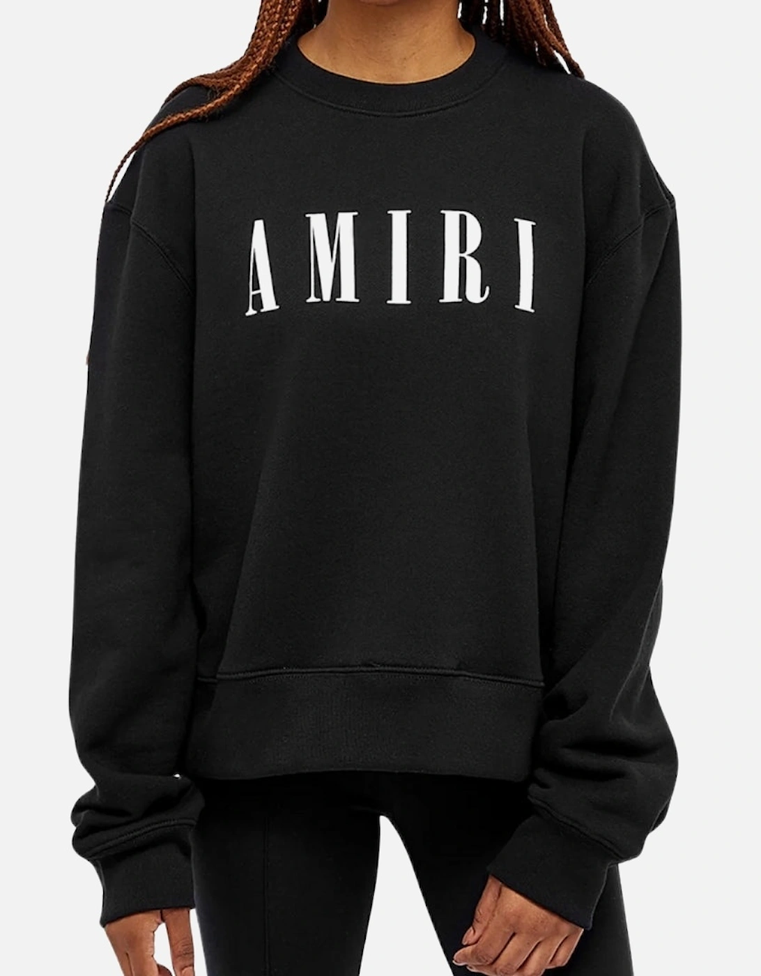 Bold Core Logo Black Sweatshirt