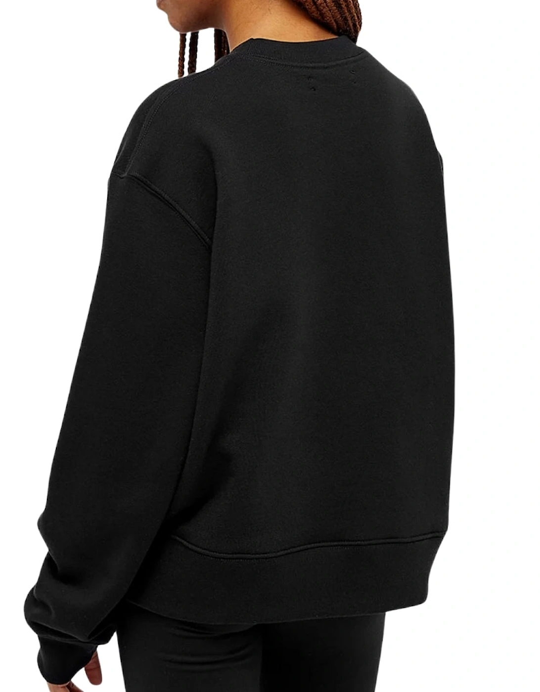 Bold Core Logo Black Sweatshirt