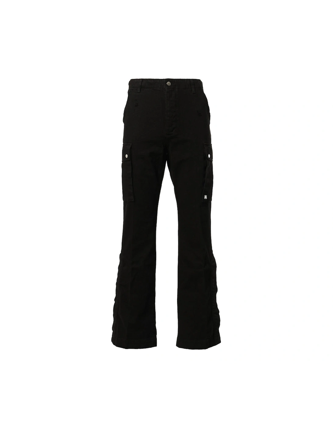 Men's Amiri M65 Cargo Kick Flare Leg Black Cargo Jeans - Size: 32/32