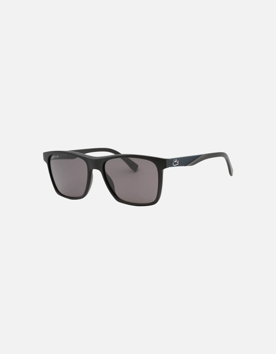 Grey Lensed Matte Black Sunglasses