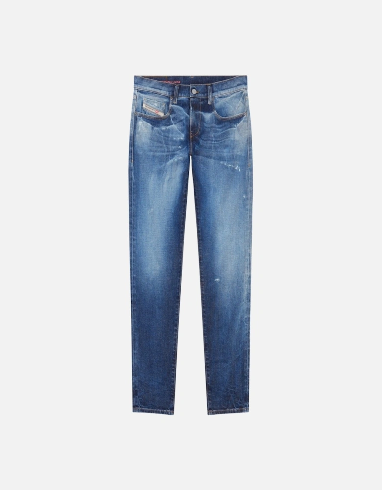 D-Strukt Distressed Blue Jeans