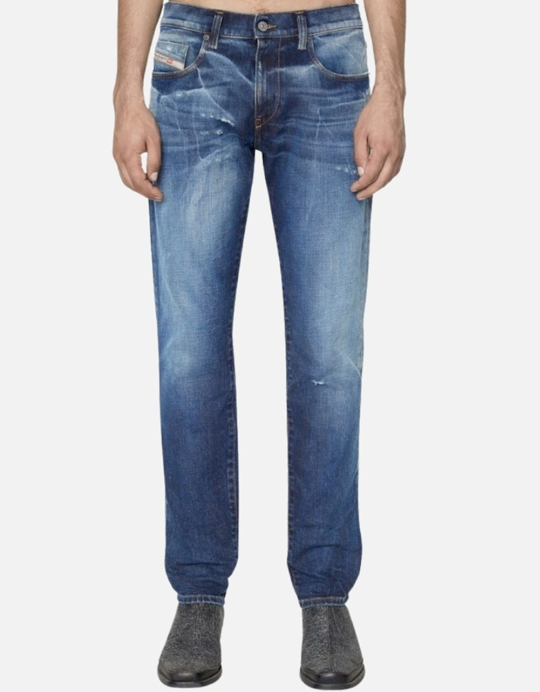 D-Strukt Distressed Blue Jeans