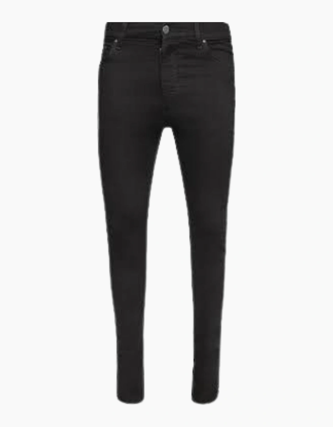 Men's Amiri Slim Fit MA Track Black Od Denim Jeans - Size: 34/32