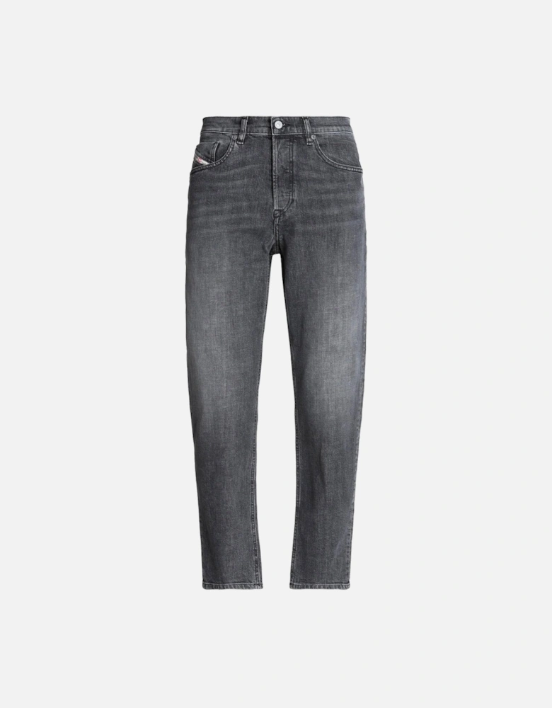 D-Fining Tapered Fit Grey Wash Denim Jeans