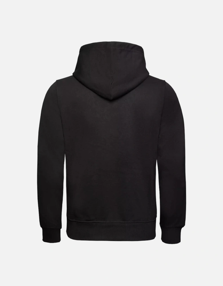 Patch Logo Black Hoodie