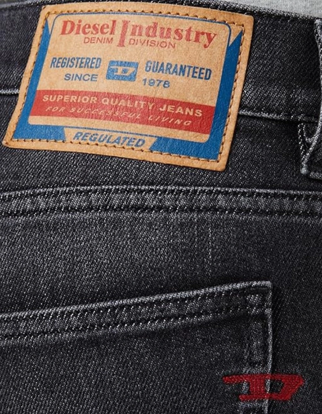 2019 D-Strukt Black Wash Jeans