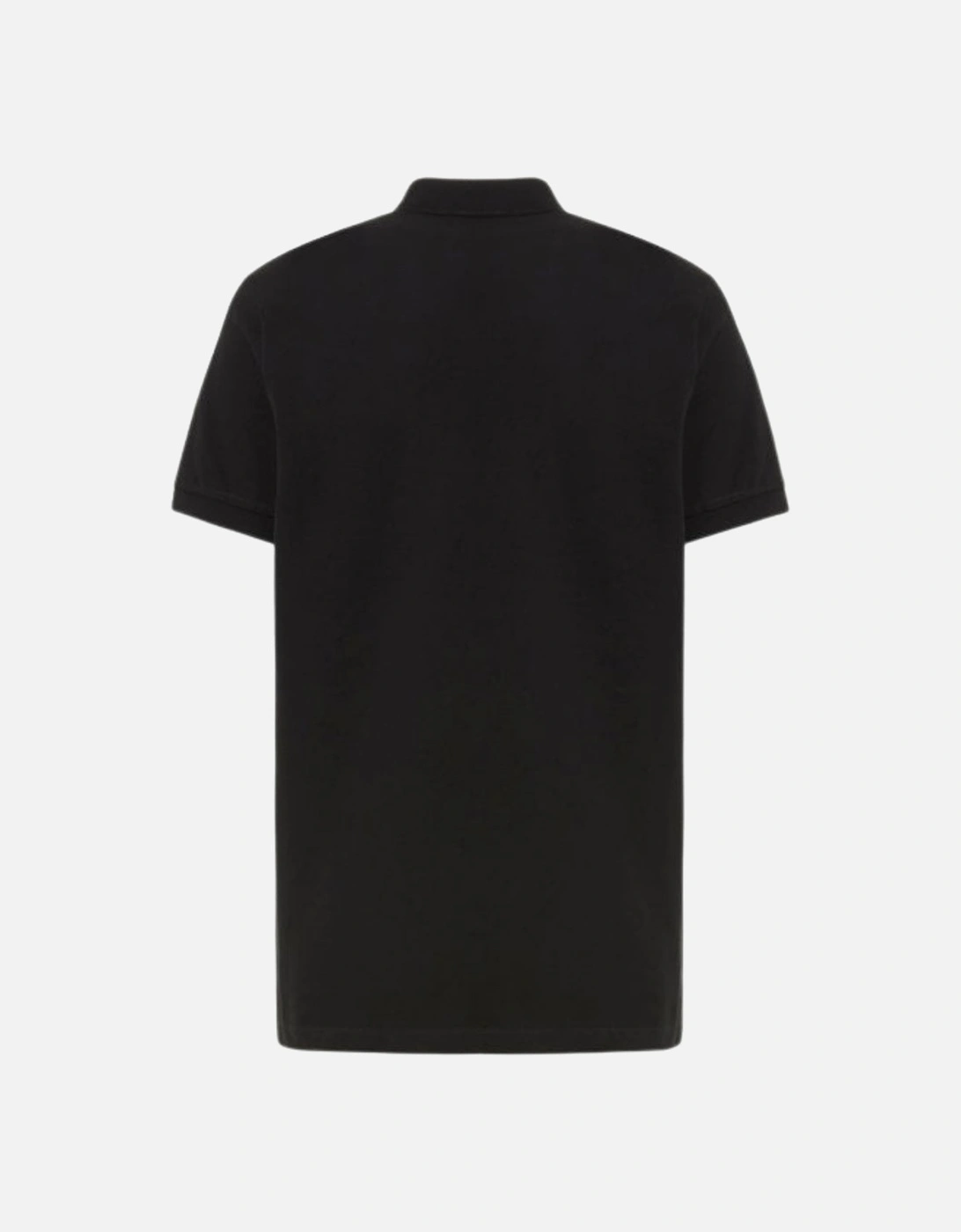 T-Harry Black Zip Closure Polo Shirt