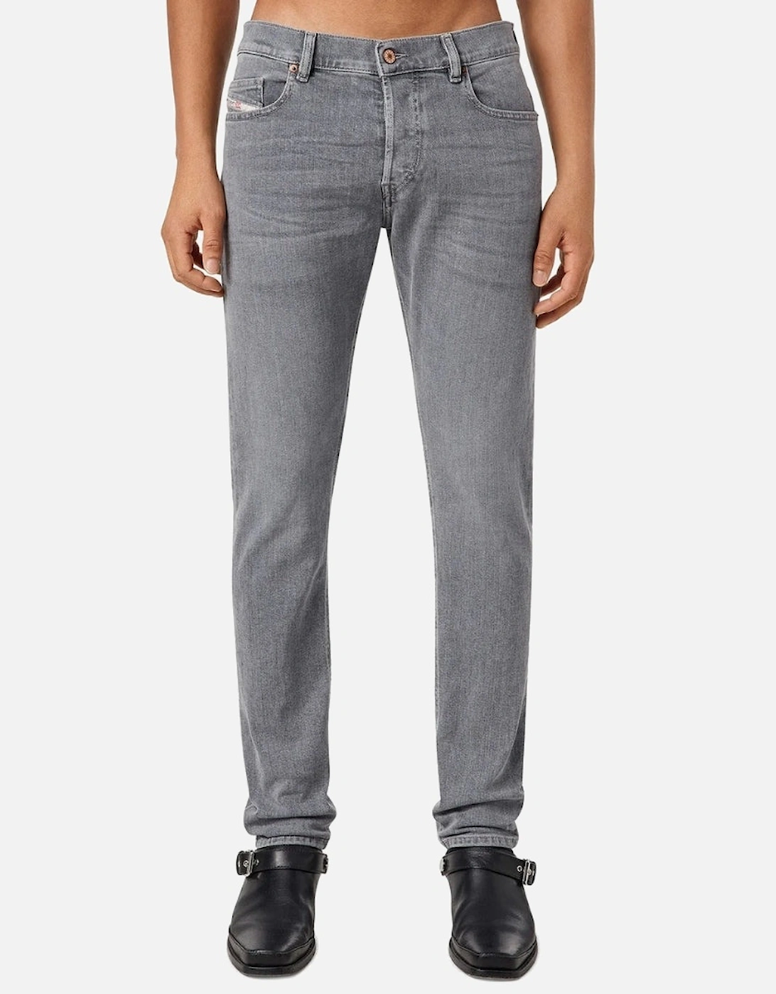 D-Luster Plain Grey Jeans