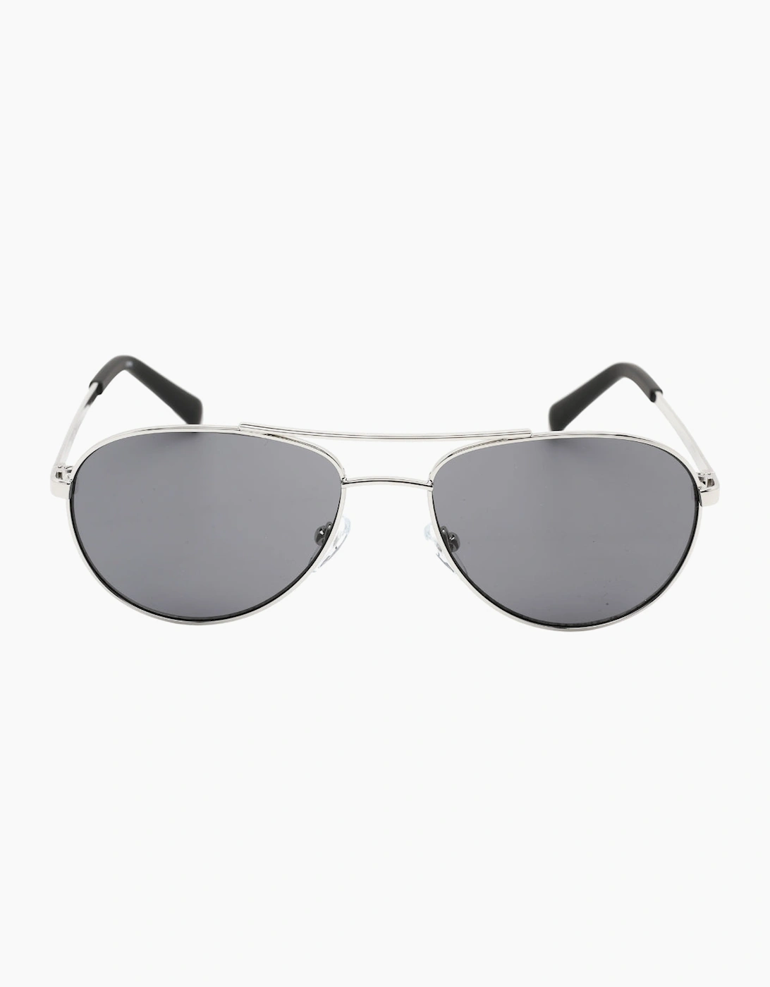 Women's Calvin Klein Black Lens Silver Sunglasses - Size: ONE size