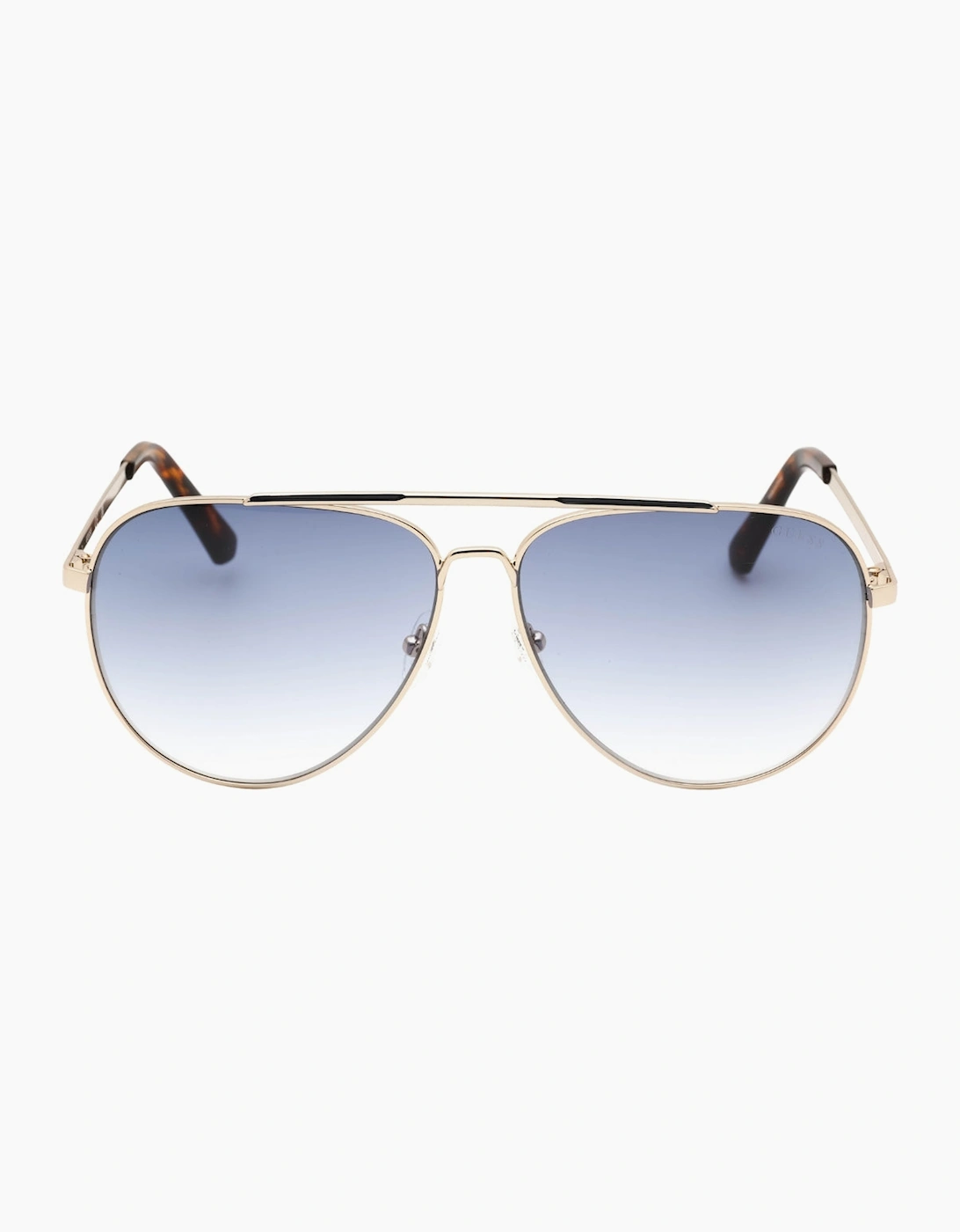Guess Men's Blue/Gold Gradient Lens Sunglasses - Size: One Size