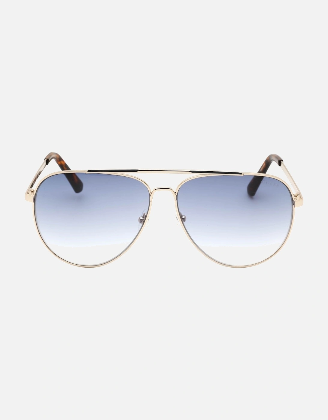 Gradient Blue Lens Gold Sunglasses, 3 of 2