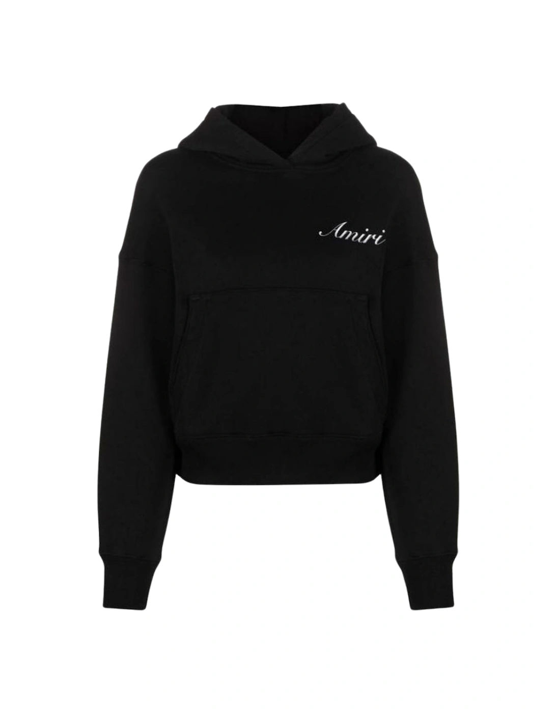 Women's Amiri MA Script Black Hoodie - Size: 10/8