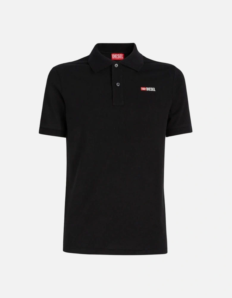 T-Smith-Div Black Polo Shirt