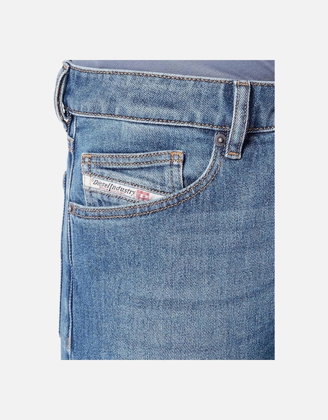 D-Mihtry Straight Fit Blue Washed Jeans