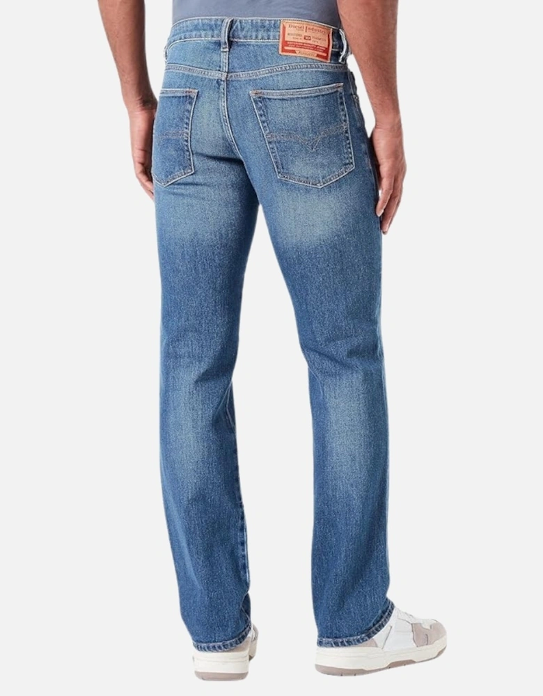 D-Mihtry Straight Fit Blue Washed Jeans