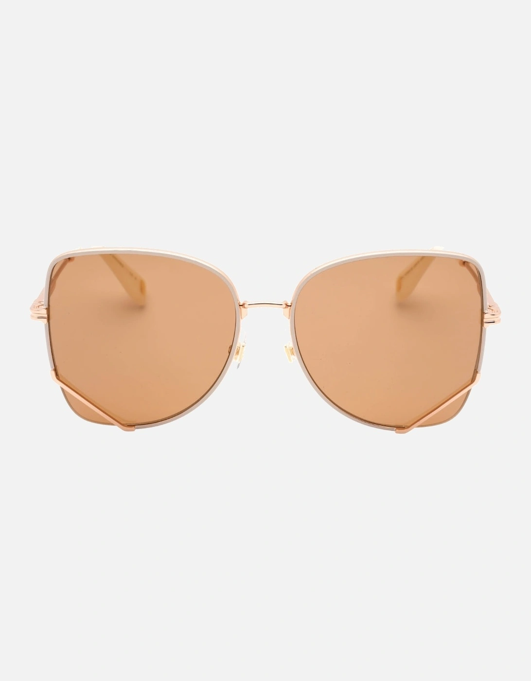 Rose Gold Lensed Rose Gold Framed Sunglasses, 3 of 2