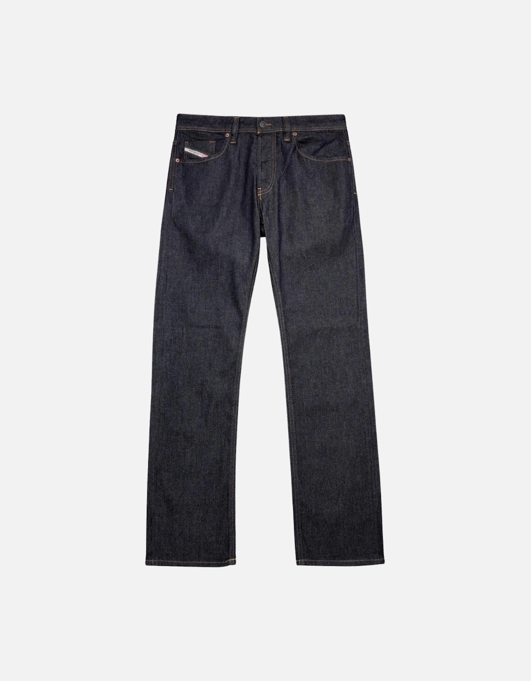 Larkee-X Straight Fit Dark Blue Denim Jeans, 6 of 5