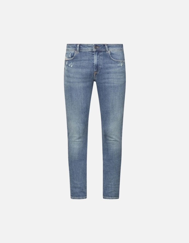 1979 Sleenker Plain Blue Denim Jeans