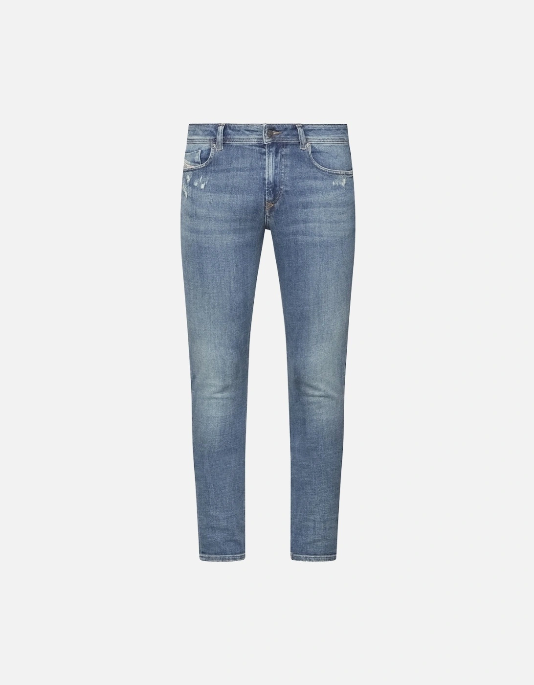 1979 Sleenker Plain Blue Denim Jeans, 5 of 4