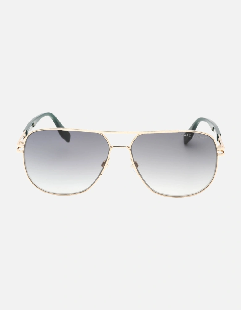 Green Arms Gold Sunglasses