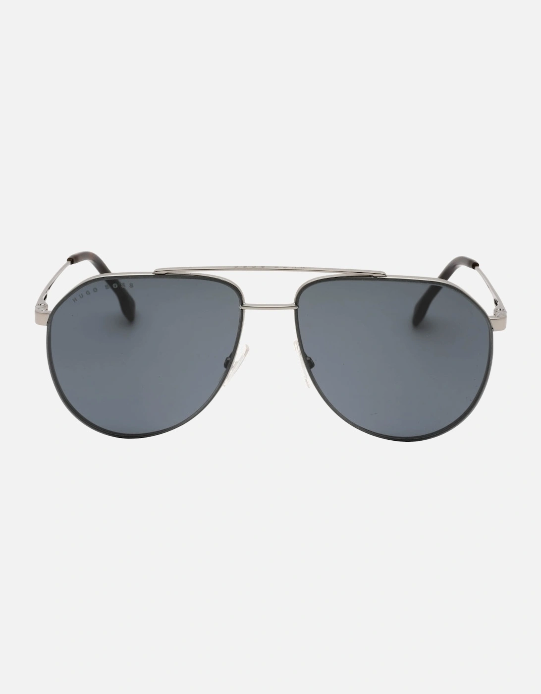 Grey Lens Ruthenium Dark Silver Sunglasses, 3 of 2