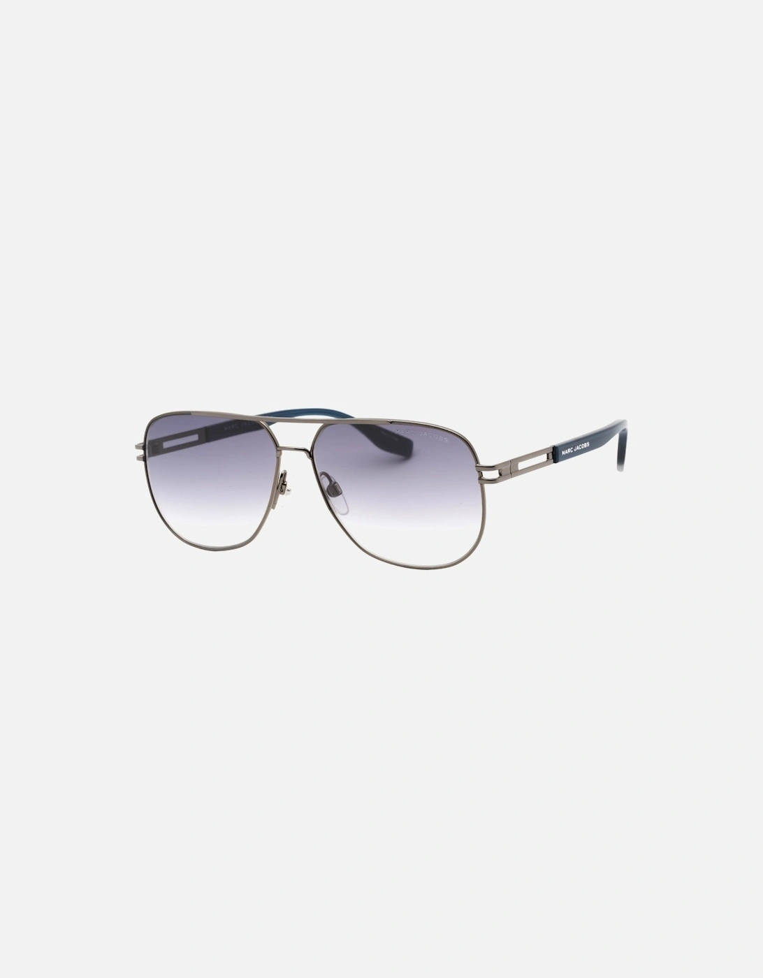 Blue Arms Silver Sunglasses