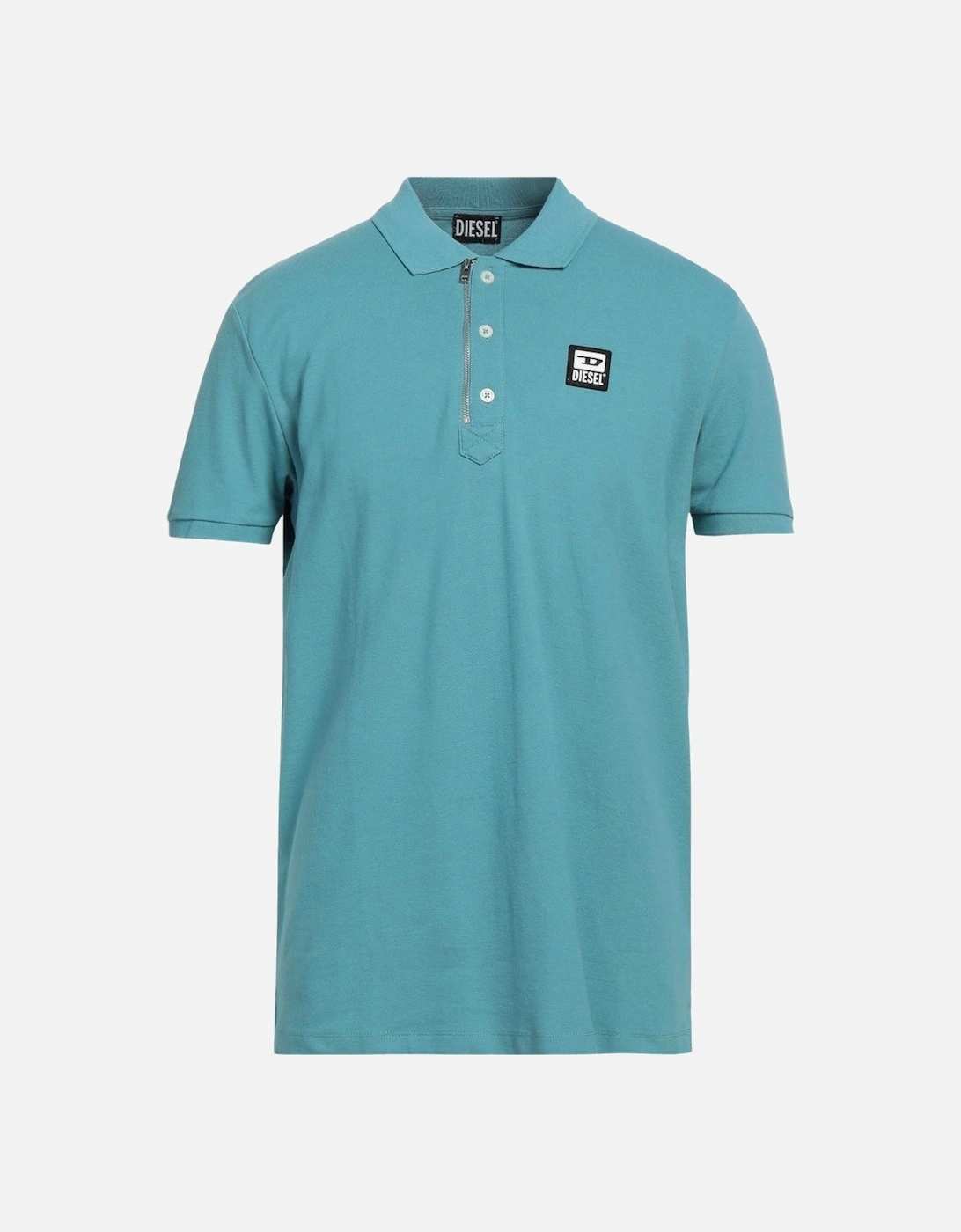 T-Harry Blue Zip Closure Polo Shirt, 3 of 2