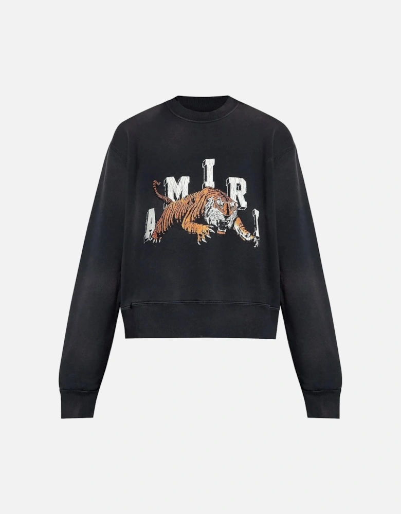 Vintage Tiger Black Sweatshirt