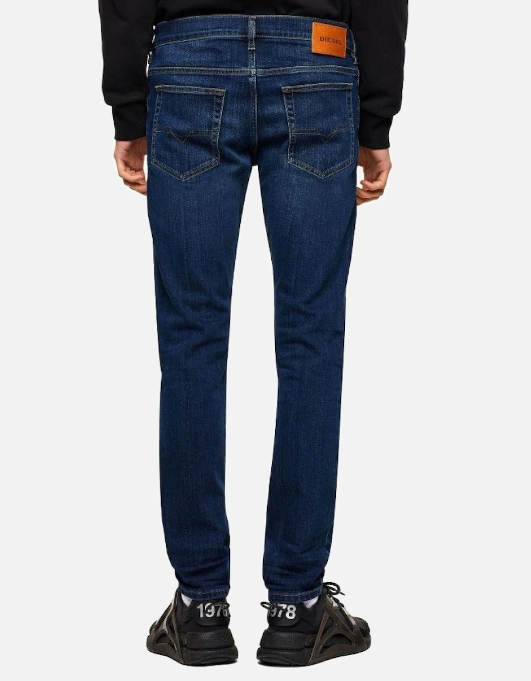 D-Yennox Tapered Fit Dark Blue Jeans