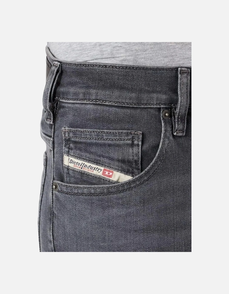 D-Yennox Tapered Fit Grey Jeans