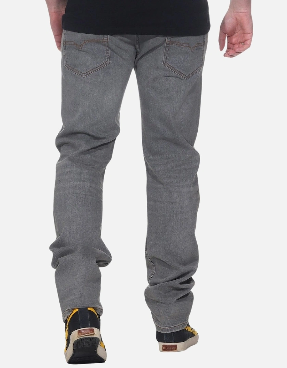 Safado-X Straight Fit Grey Denim Jeans