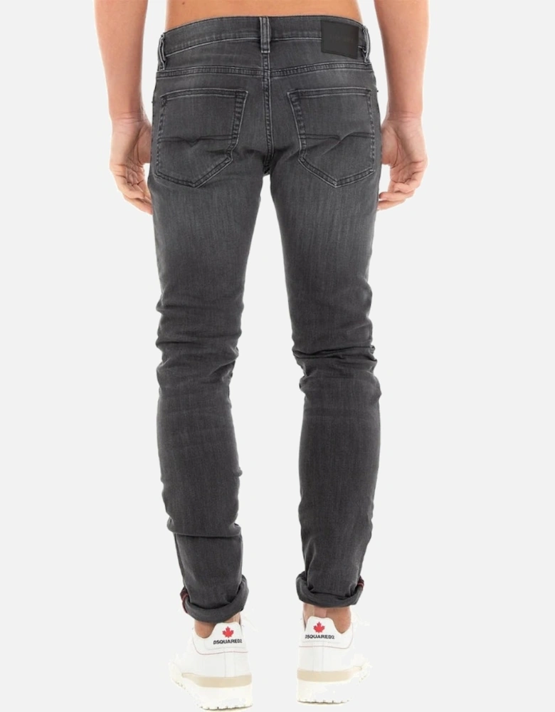 D-Luster Plain Dark Grey Jeans