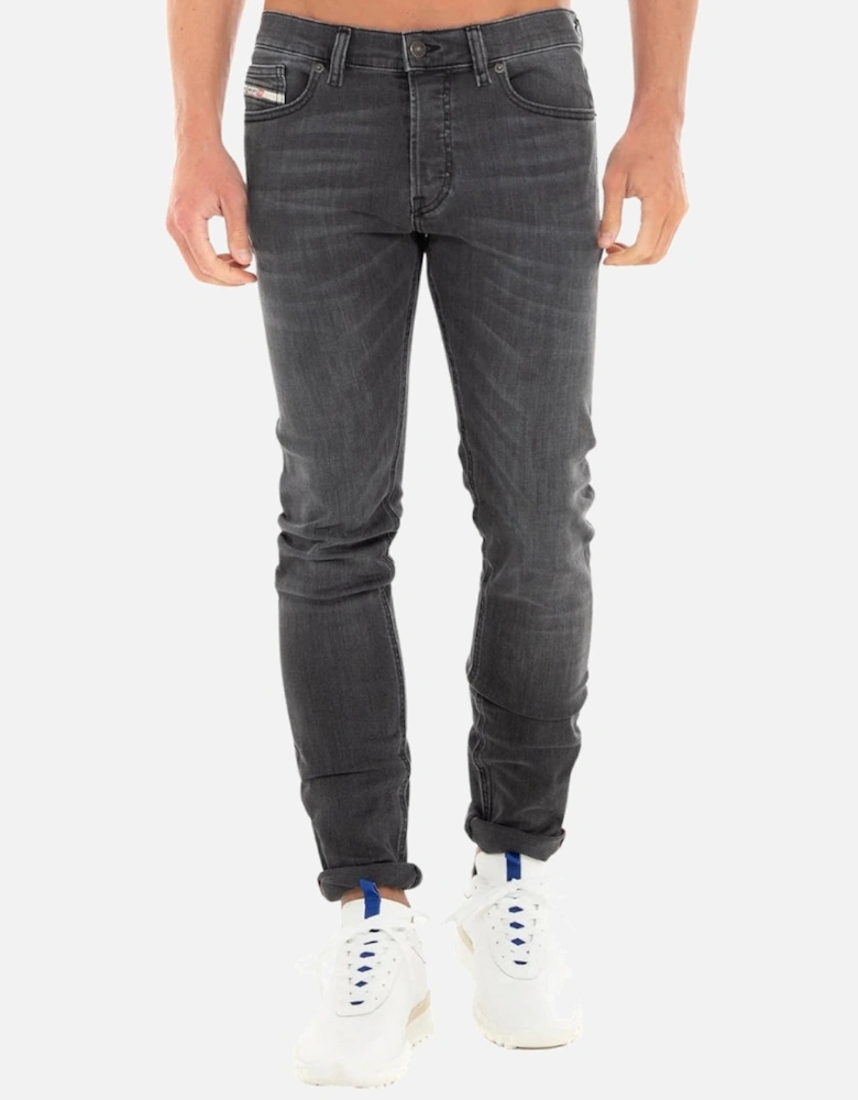 D-Luster Plain Dark Grey Jeans