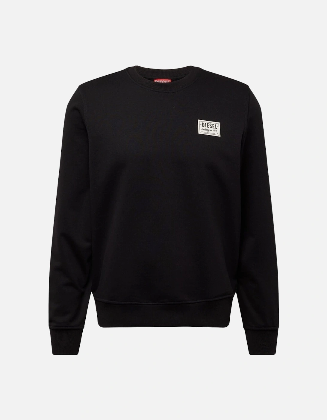 Small Patch Logo Black Sweatshirt, 4 of 3