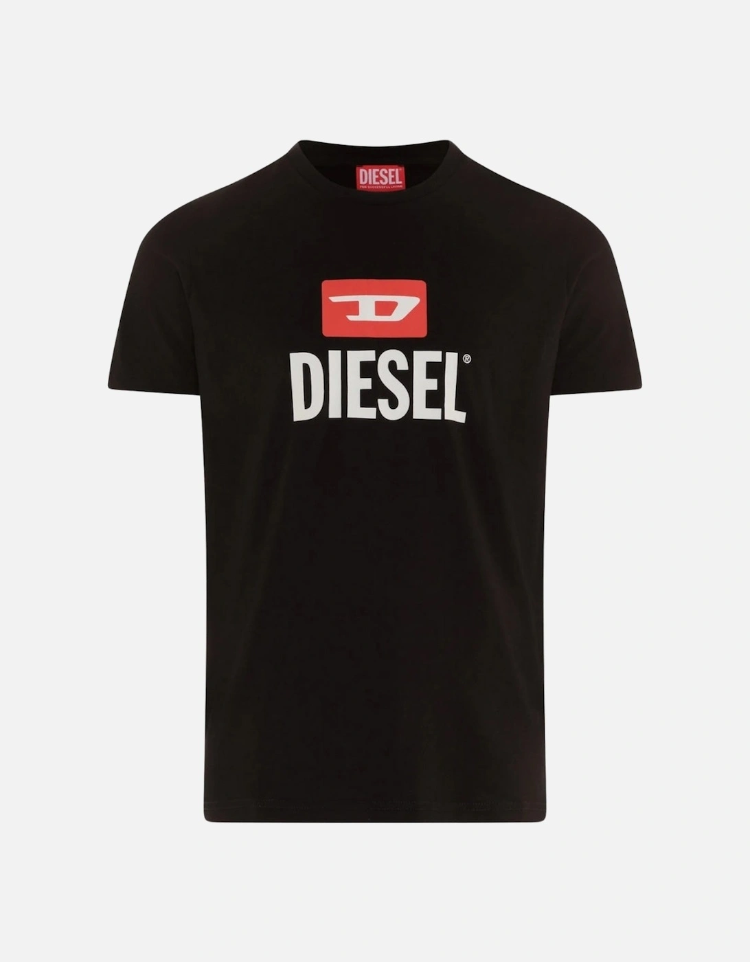 Large Block D Logo Black T-Shirt, 3 of 2