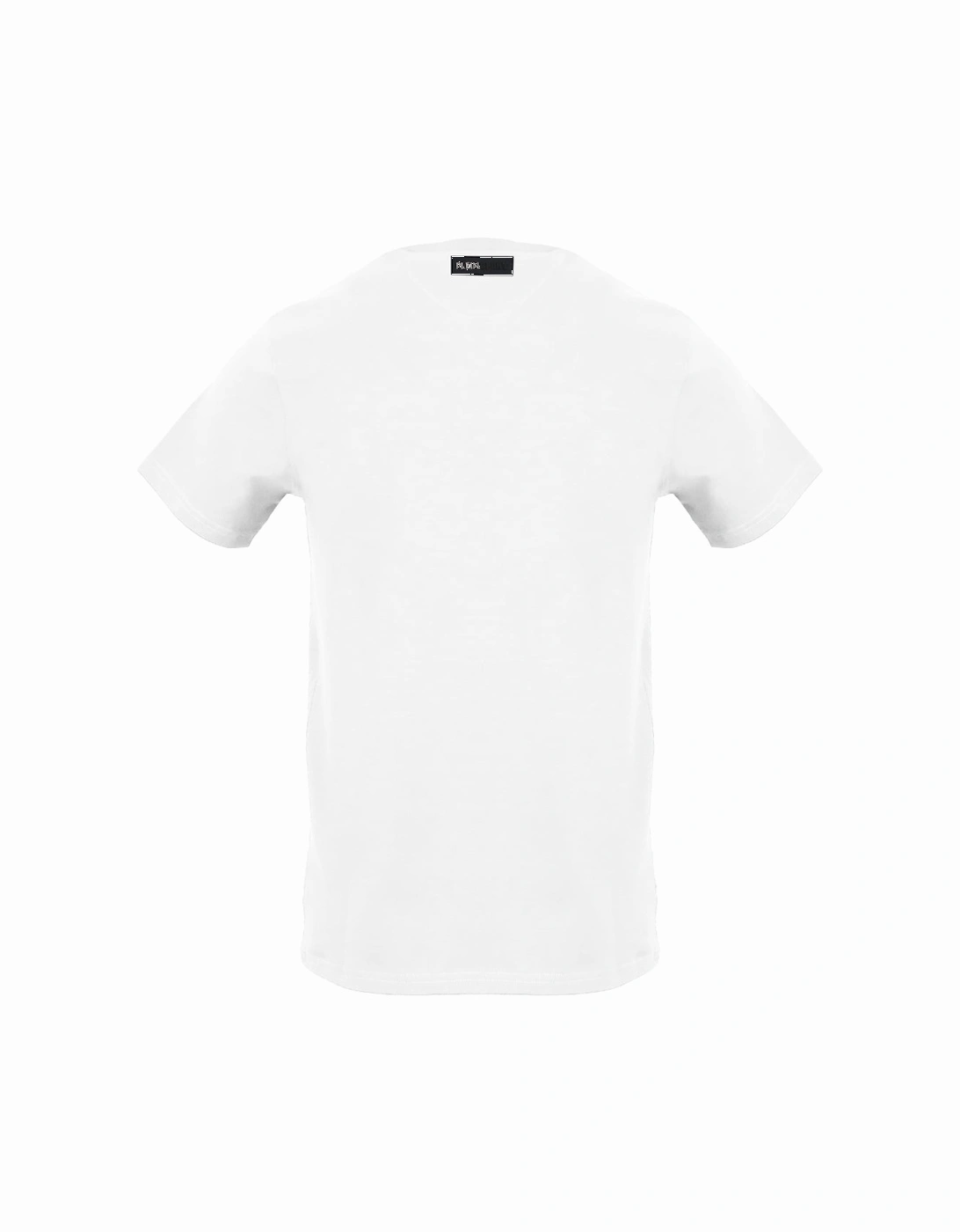 Plein Sport Large Tiger Scratch Logo White T-Shirt