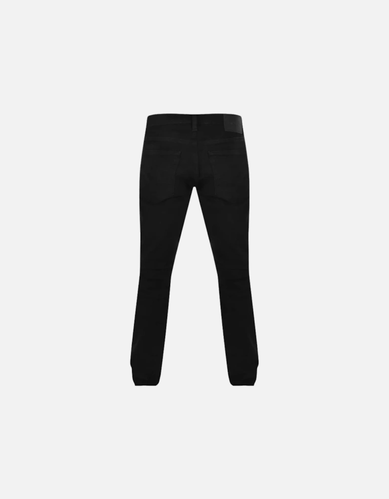 D-Luster Plain Black Jeans