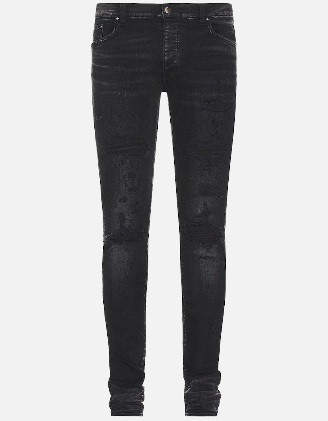 Slim Fit Thrasher Plus Aged Black Denim Jeans, 4 of 3