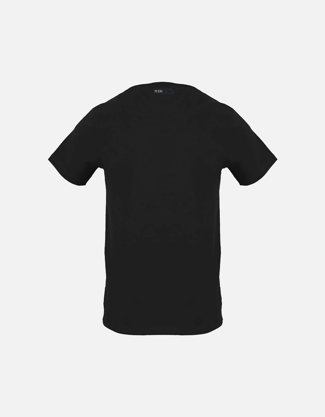 Plein Sport Large Tiger Scratch Logo Black T-Shirt