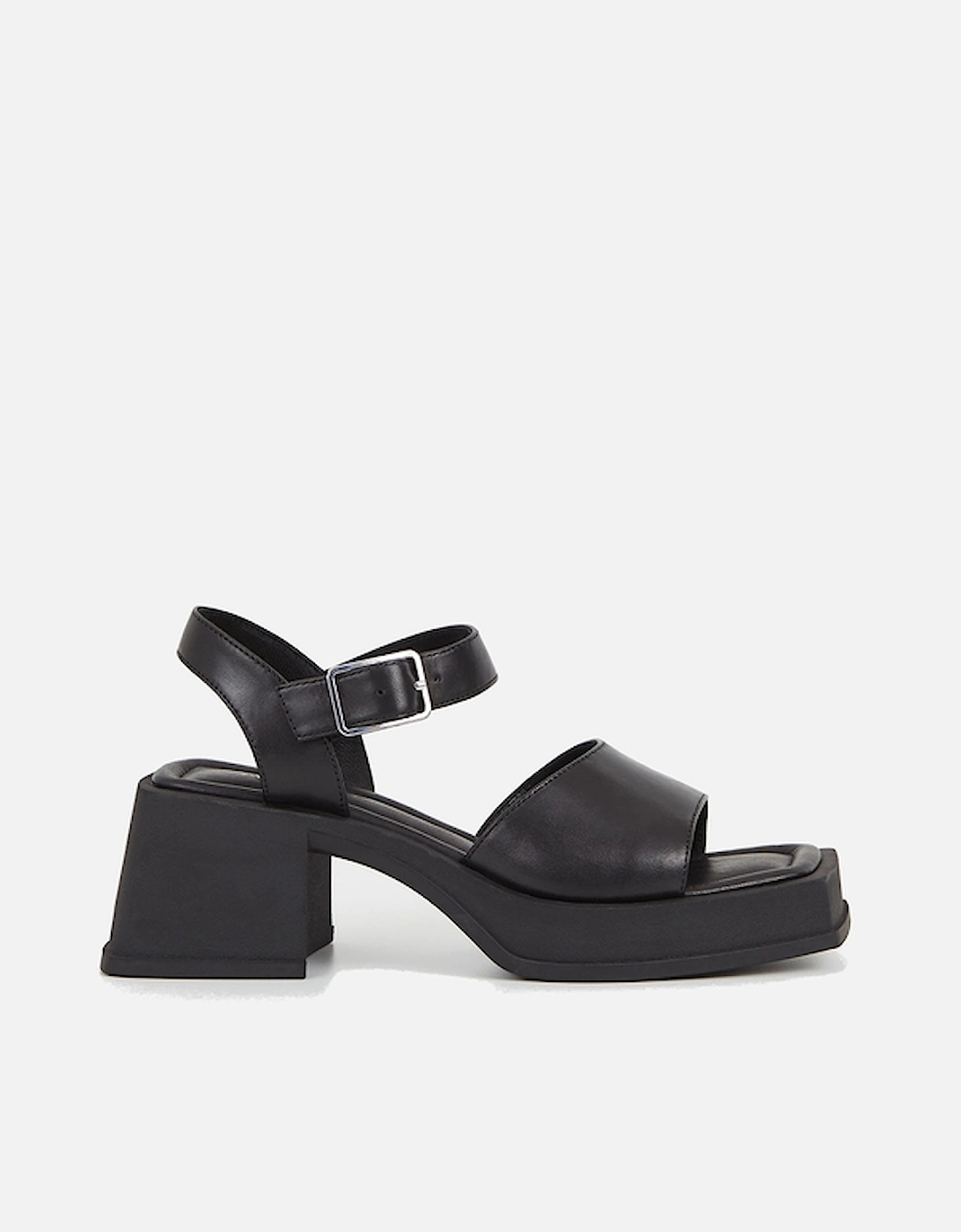 Hennie Leather Heeled Platform Sandals, 2 of 1