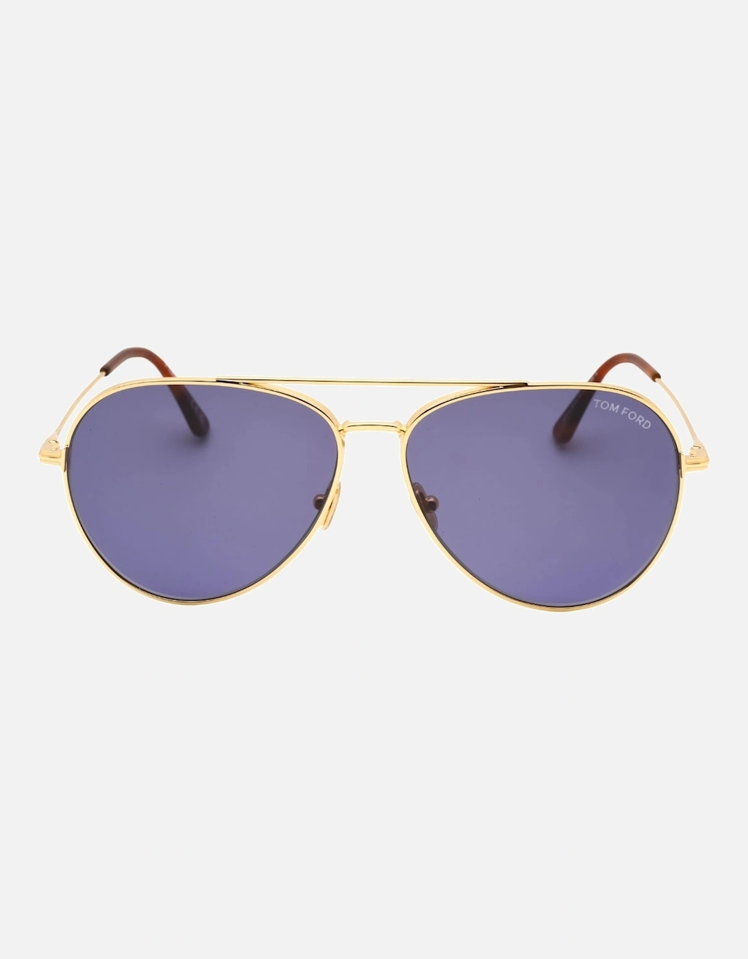 Dashel-02 Shiny Deep Gold Sunglasses, 3 of 2