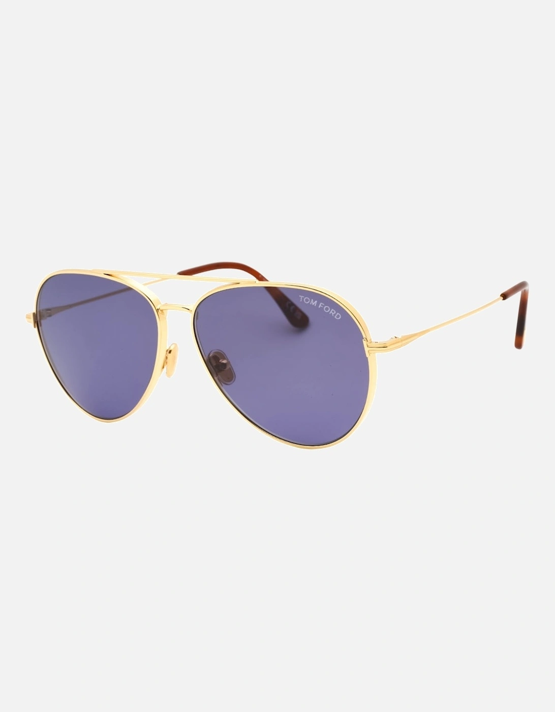 Dashel-02 Shiny Deep Gold Sunglasses