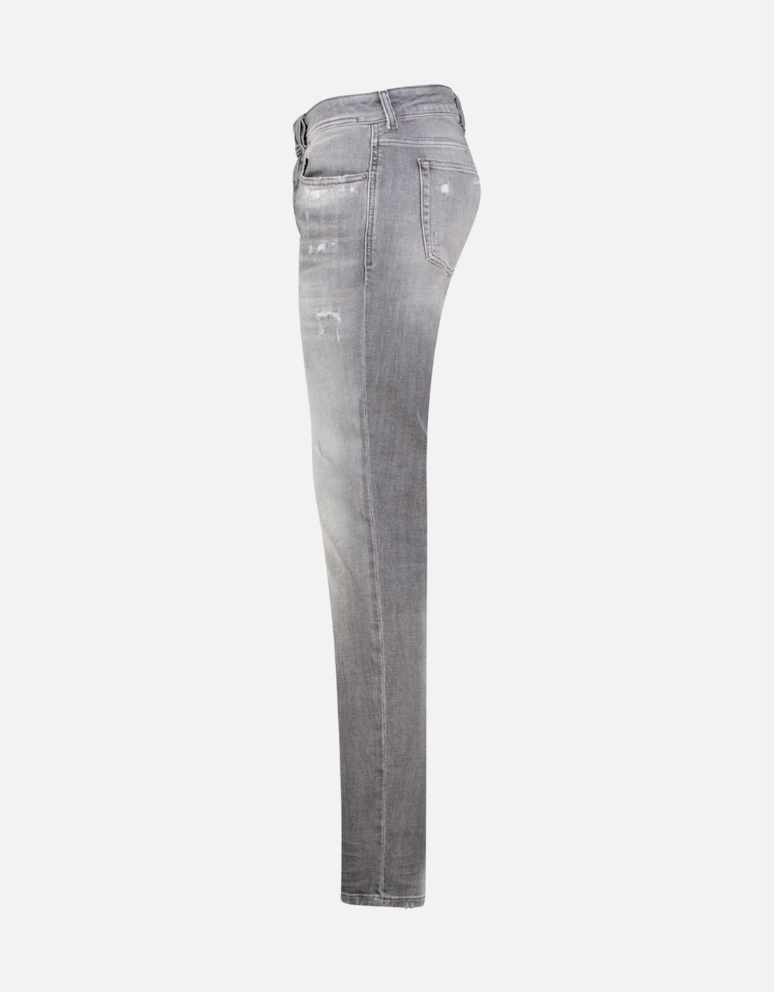 1979 Sleenker Frayed Grey Faded Denim Jeans