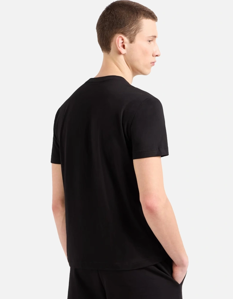 Emporio Armani Visibility Tonal Logo T-Shirt Black