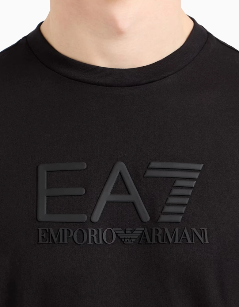 Emporio Armani Visibility Tonal Logo T-Shirt Black