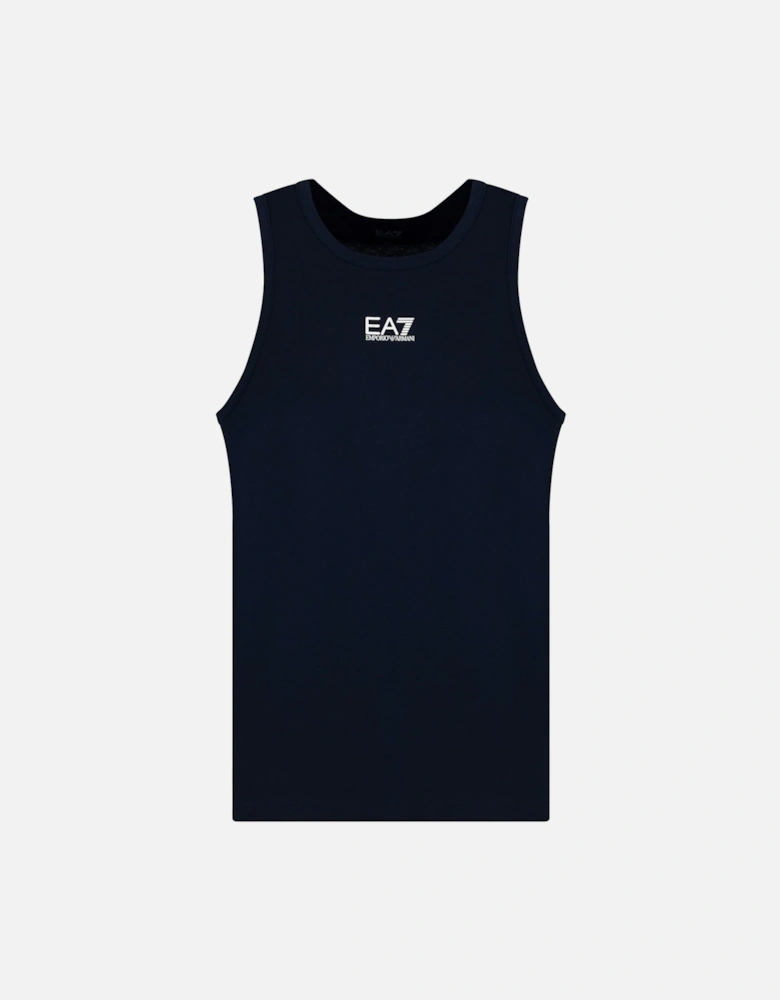 Emporio Armani Core Identity Tank Top Vest Armani Blue