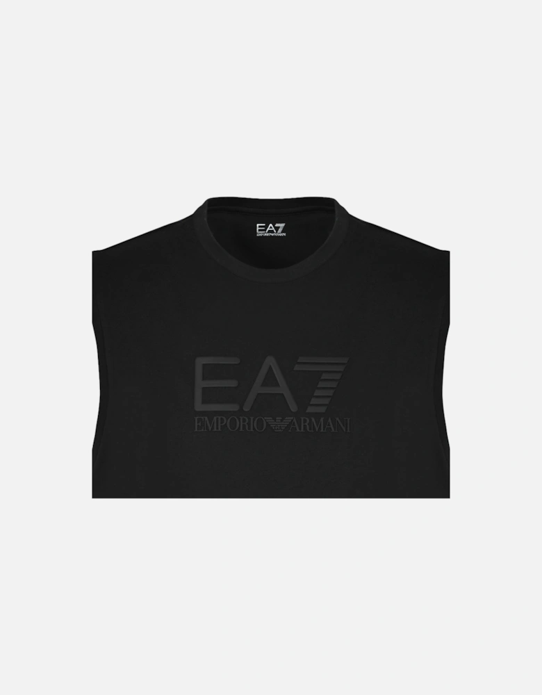 Emporio Armani Visibility Tonal Logo Tank Vest Black